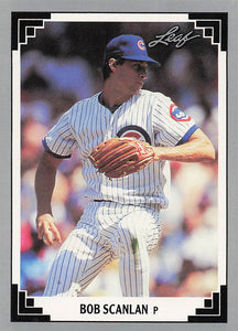 1991 Leaf Baseball Bob Scanlan #520 Rookie