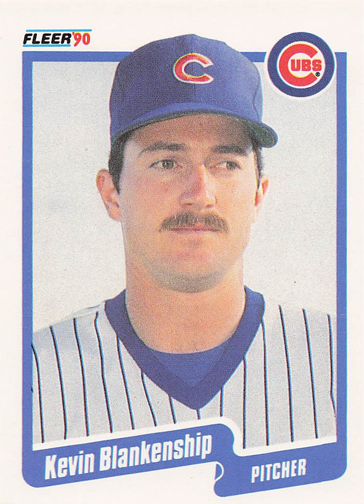 1990 Fleer Baseball Kevin Blankenship #28