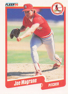1990 Fleer Baseball Joe Magrane #252