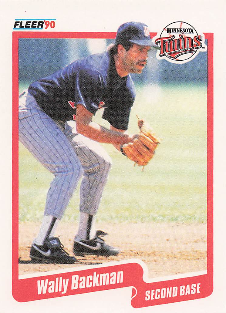 1990 Fleer Baseball Wally Backman #367