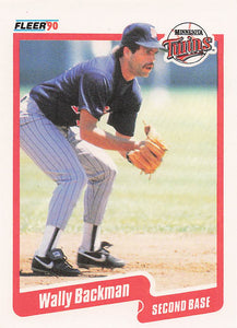1990 Fleer Baseball Wally Backman #367