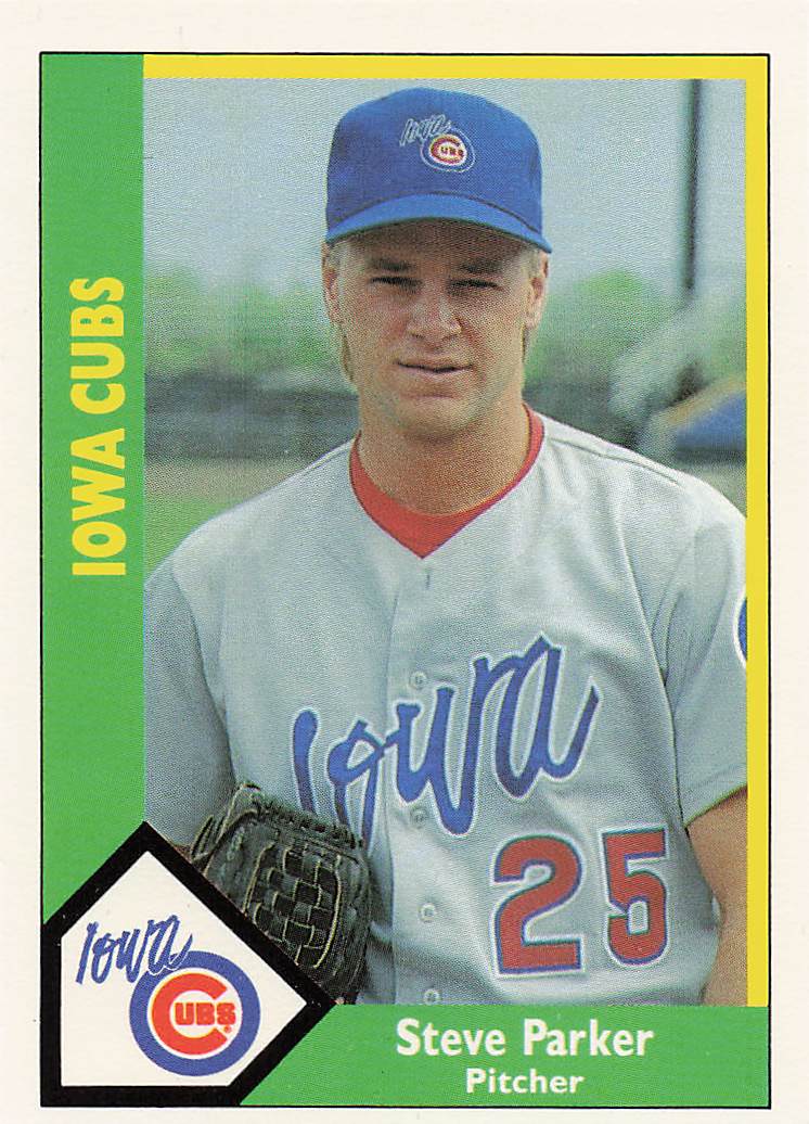 1990 CMC Baseball Steve Parker #80