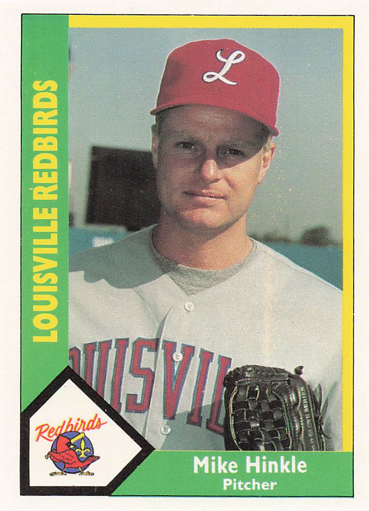 1990 CMC Baseball Mike Hinkle #105a