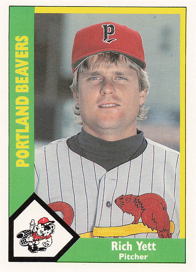 1990 CMC Baseball Rich Yett #563