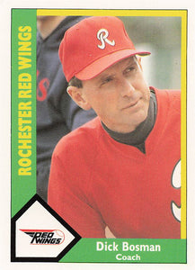 1990 CMC Baseball Dick Bosman #681