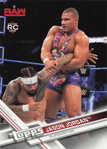 2017 Topps WWE Then Now Forever Wrestling Roster Updates Jason Jordan #R-23