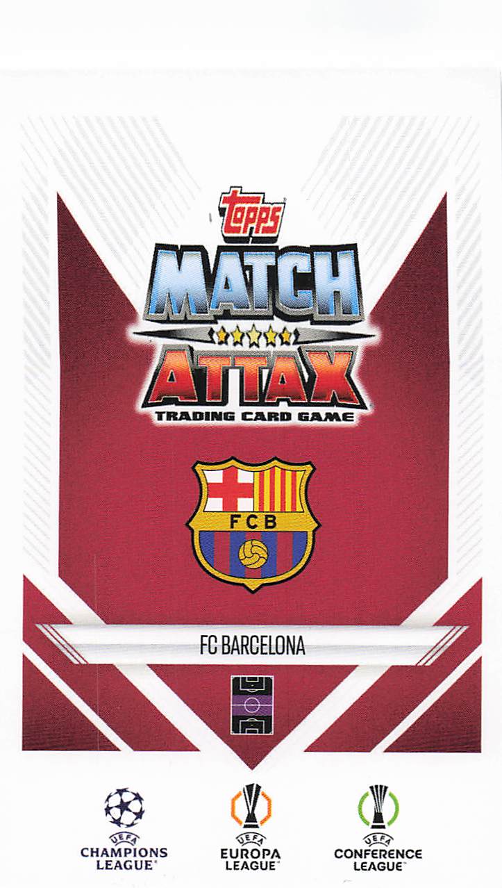 2024-25 Topps Match Attax UEFA Club Competitions Soccer Frenkie de Jong #402
