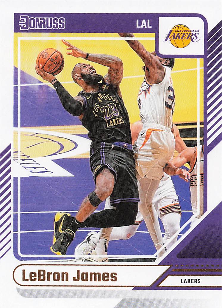 2024-25 Donruss Basketball LeBron James #19
