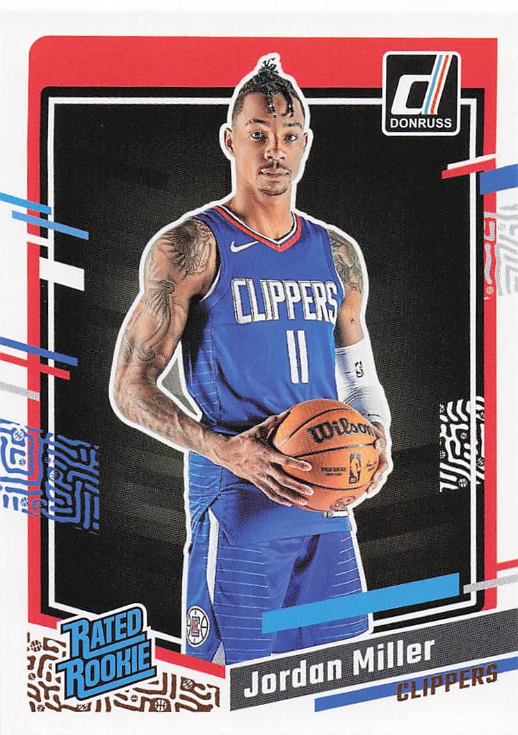 2023-24 Donruss Optic Basketball Jordan Miller #250 Rookie
