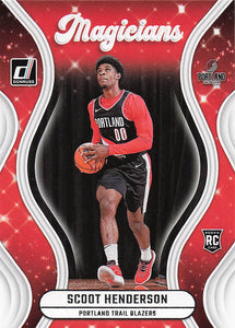 2023-24 Donruss Basketball Magicians Scoot Henderson #2