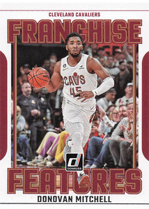 2023-24 Donruss Basketball Franchise Features Donovan Mitchell #6