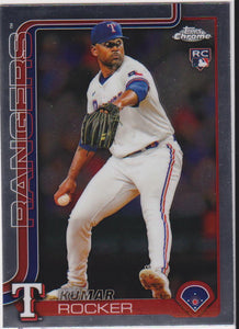 2025 Topps Chrome Baseball Kumar Rocker #73 Rookie