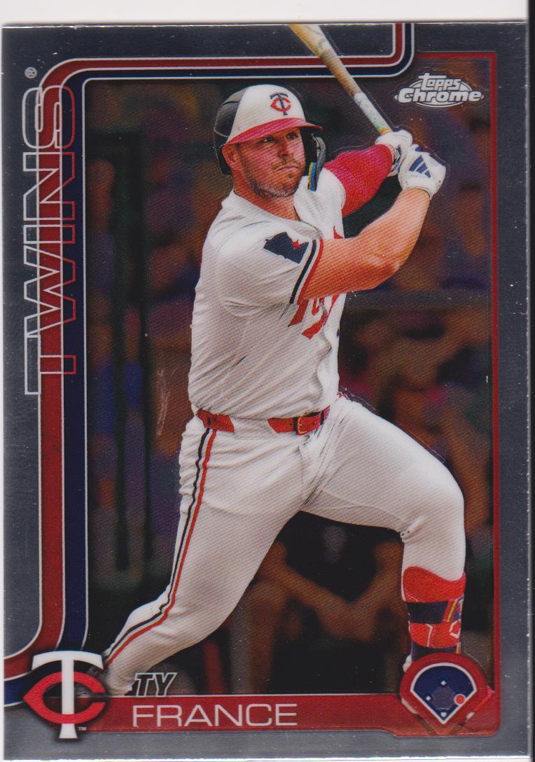 2025 Topps Chrome Baseball Ty France #228