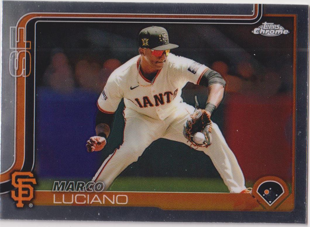 2025 Topps Chrome Baseball Marco Luciano #191