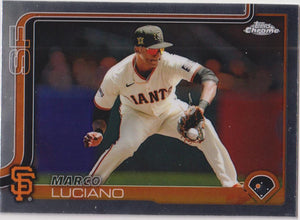 2025 Topps Chrome Baseball Marco Luciano #191