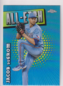 2025 Topps Chrome Baseball Chrome All-Etch Jacob deGrom #CAE-5