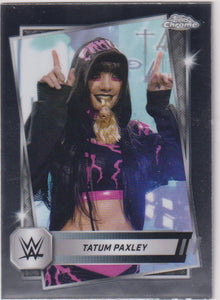 2025 Topps Chrome WWE Wrestling Tatum Paxley #105