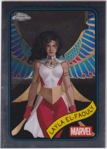 2025 Topps Chrome Marvel Layla El-Faouly #10