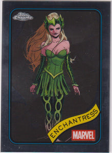 2025 Topps Chrome Marvel Enchantress #43