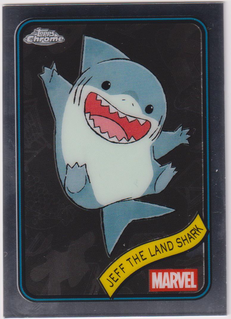 2025 Topps Chrome Marvel Jeff The Land Shark #156