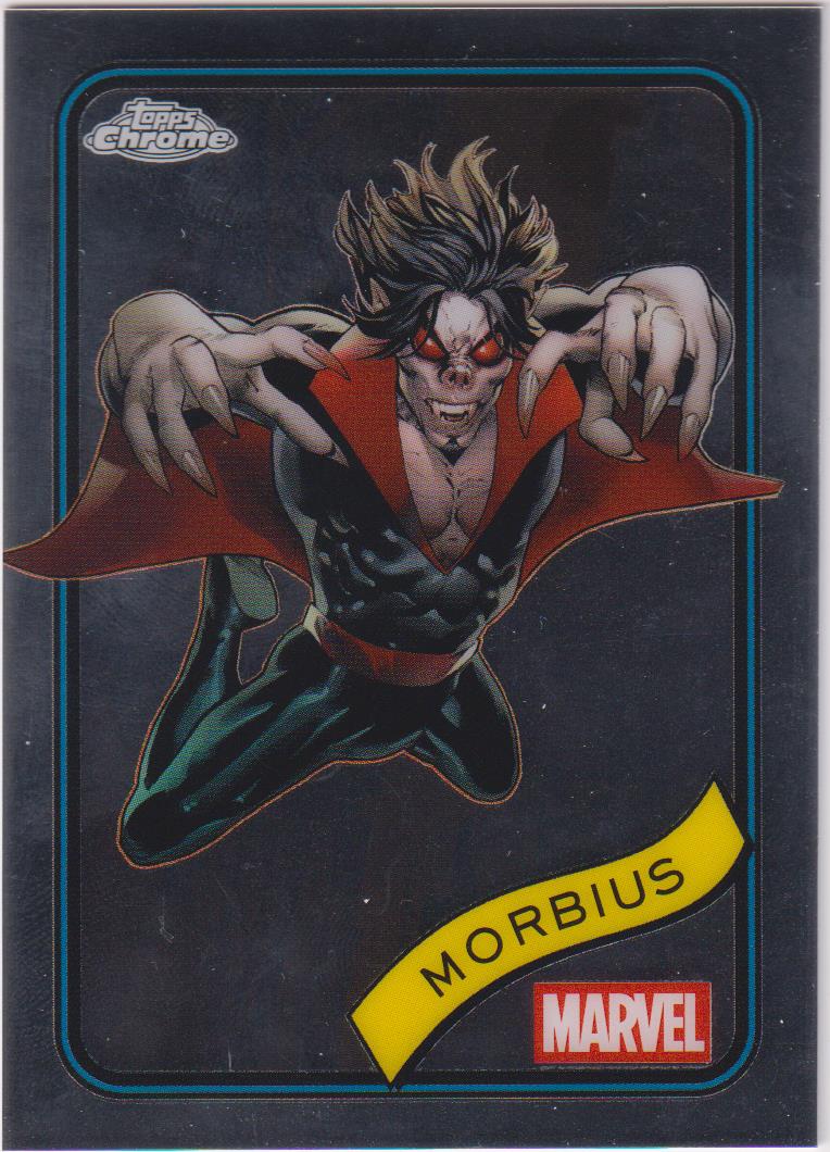 2025 Topps Chrome Marvel Morbius #166