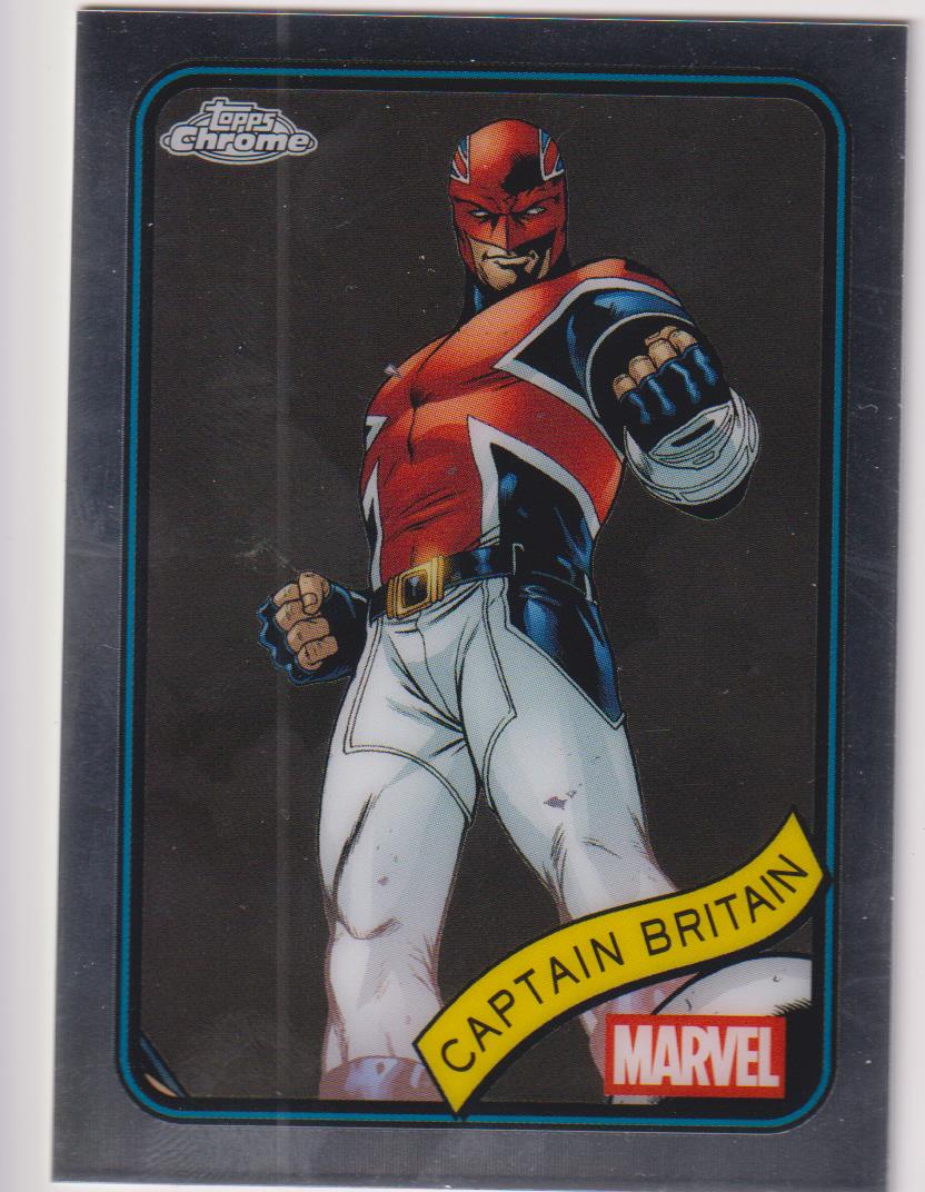 2025 Topps Chrome Marvel Captain Britain #151
