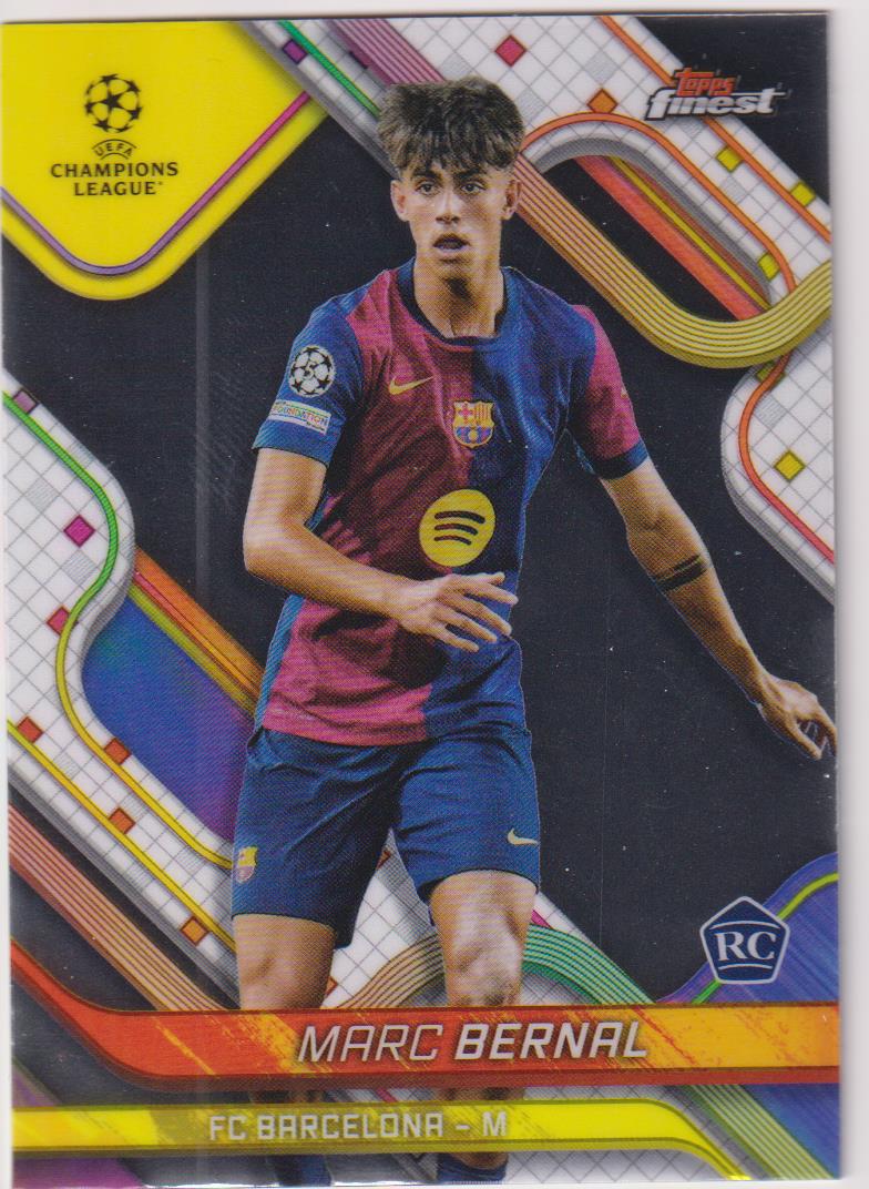2024-25 Finest UEFA Club Competitions Soccer Marc Bernal #93 Rookie