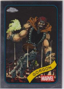 2025 Topps Chrome Marvel Gorgon #195