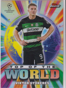 2024-25 Finest UEFA Club Competitions Top of the World Viktor Gyökeres #TW-23