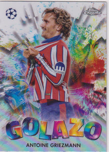 2024-25 Topps Chrome Golazo Antoine Griezmann #GZ-17