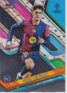 2024-25 Finest UEFA Club Competitions Soccer Pau Víctor #87 Rookie