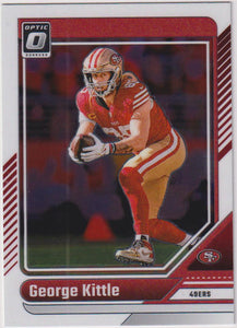 2024 Donruss Optic Football George Kittle #174