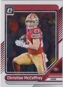2024 Donruss Optic Football Christian McCaffrey #171