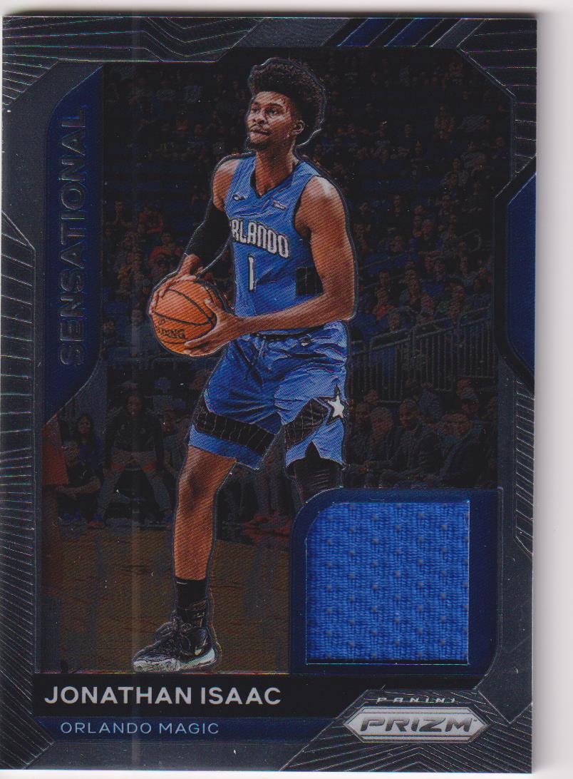 2020-21 Panini Prizm Basketball Sensational Swatches Jonathan Isaac #SSW-JIS