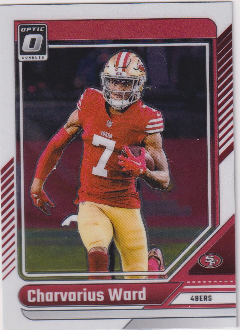 2024 Donruss Optic Football Charvarius Ward #176
