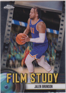 2024-25 Topps Chrome Basketball Film Study Jalen Brunson #FS-14