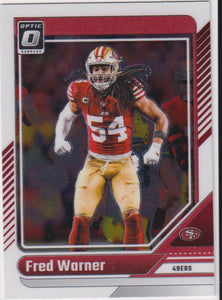 2024 Donruss Optic Football Fred Warner #175