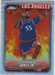 2024-25 Topps Chrome Basketball Refractor Derrick Jones Jr. #177