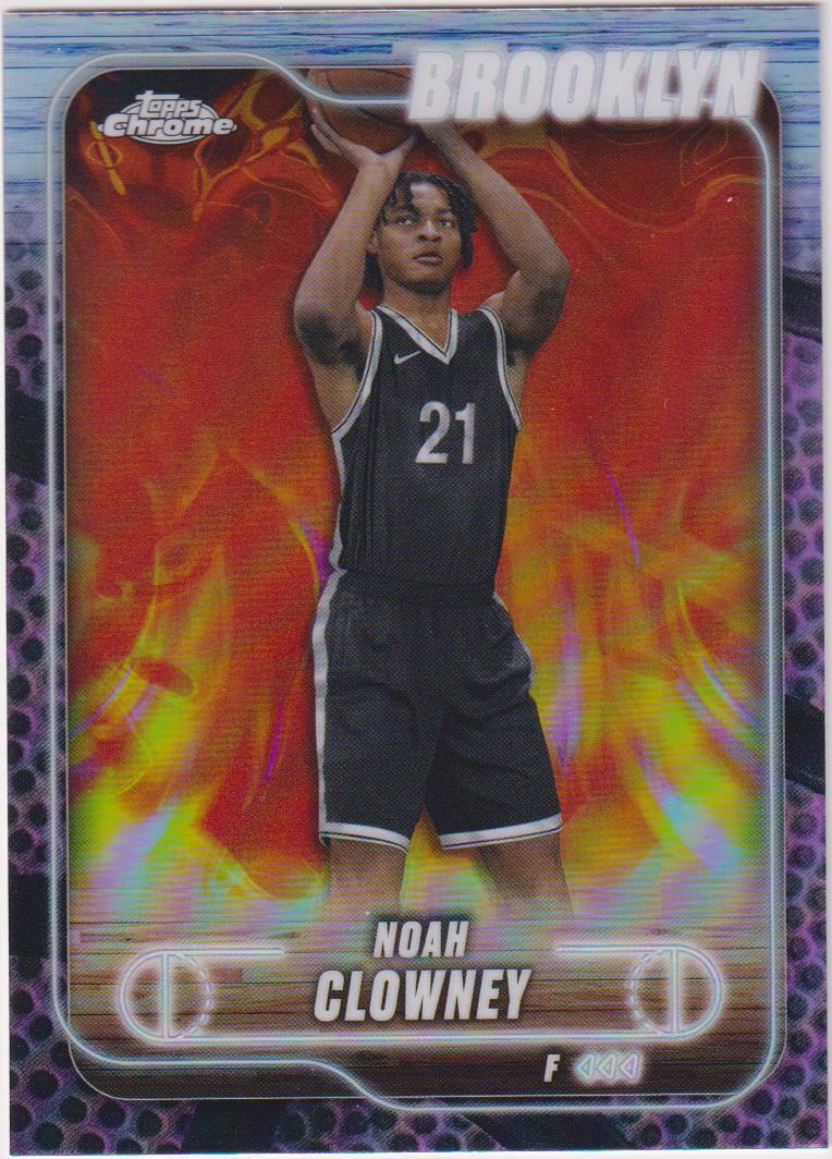 2024-25 Topps Chrome Basketball Noah Clowney #118