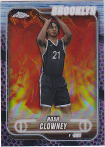 2024-25 Topps Chrome Basketball Noah Clowney #118