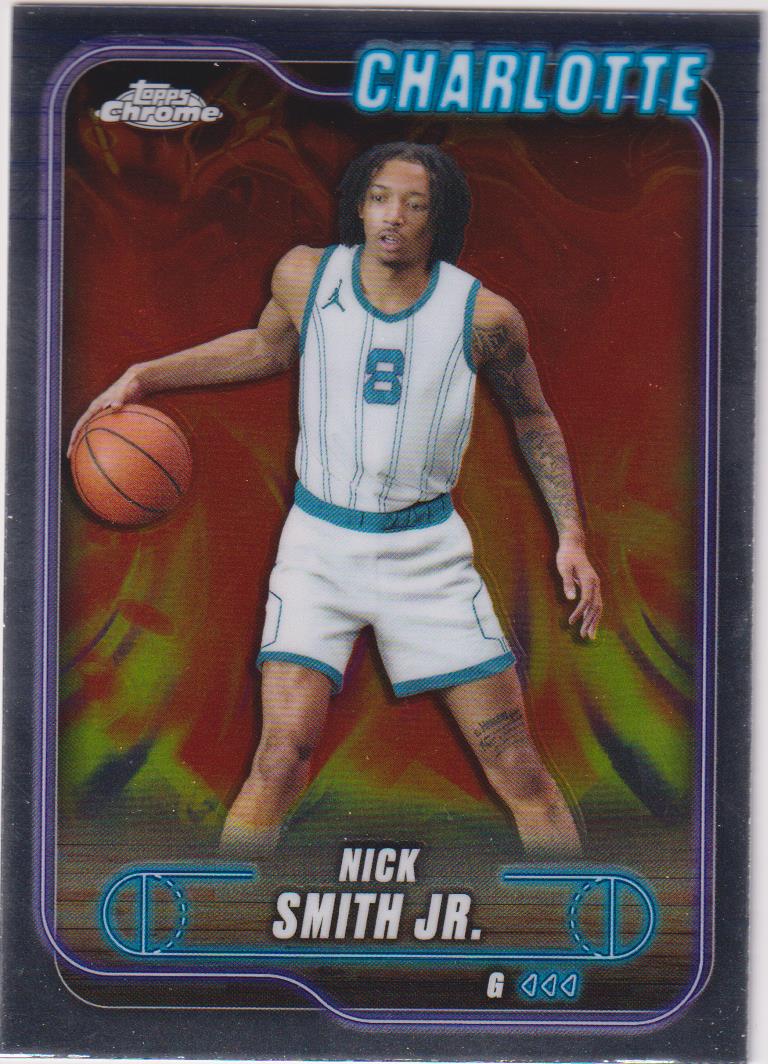 2024-25 Topps Chrome Basketball Nick Smith Jr. #19