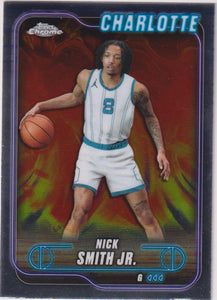 2024-25 Topps Chrome Basketball Nick Smith Jr. #19
