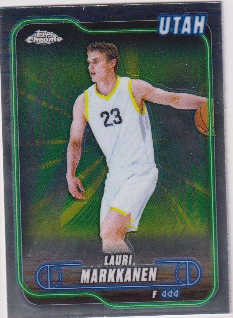 2024-25 Topps Chrome Basketball Lauri Markkanen #37