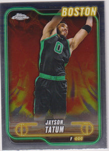 2024-25 Topps Chrome Basketball Jayson Tatum #51