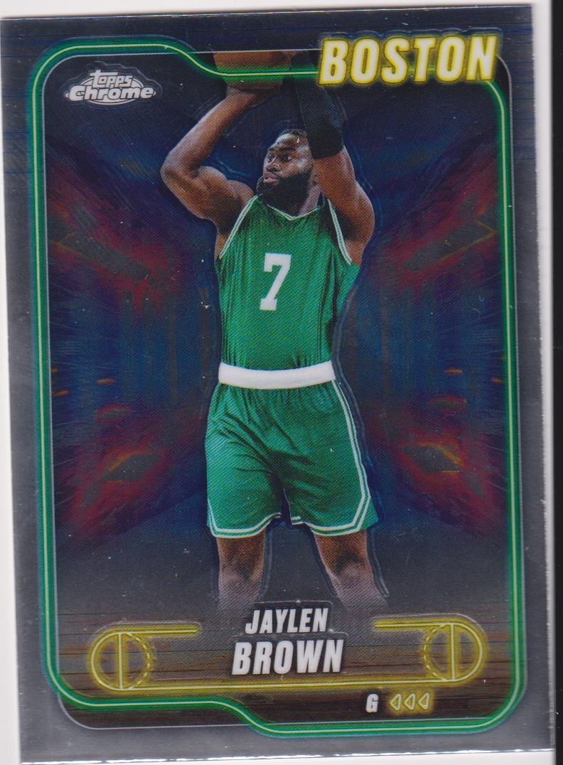 2024-25 Topps Chrome Basketball Jaylen Brown #28