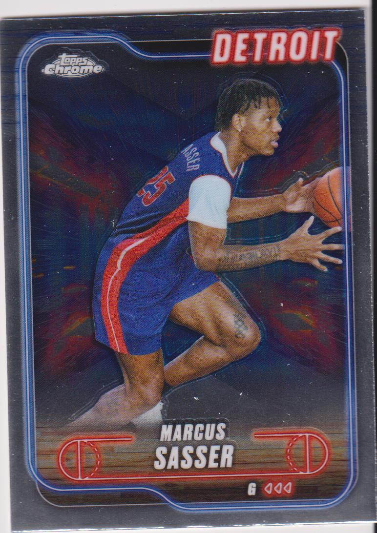 2024-25 Topps Chrome Basketball Marcus Sasser #49