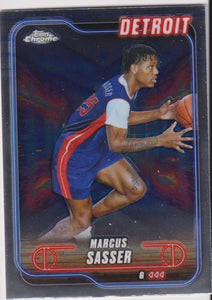 2024-25 Topps Chrome Basketball Marcus Sasser #49
