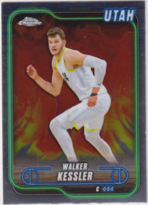 2024-25 Topps Chrome Basketball Walker Kessler #66