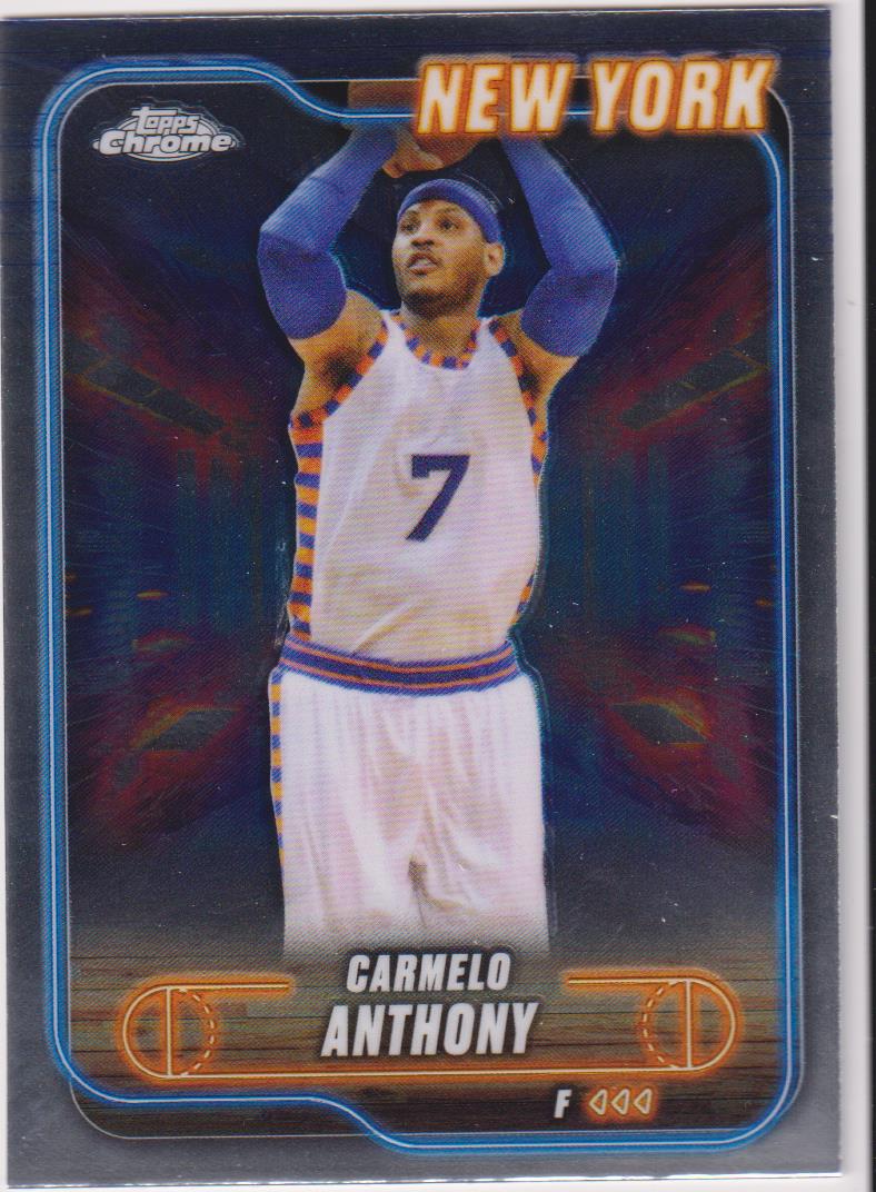 2024-25 Topps Chrome Basketball Carmelo Anthony #83
