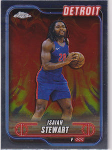 2024-25 Topps Chrome Basketball Isaiah Stewart #116